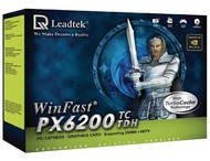 Leadtek WinFast PX6200TC TDH NVIDIA GeForce PCX 6200TC, 16 (256) MB DDR, PCIe x16, DVI, software - Graphics Card