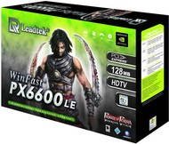 Leadtek WinFast PX6600LE TD NVIDIA GeForce PCX 6600LE, 128 MB DDR, PCIe x16, DVI, software - Graphics Card