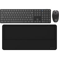 Eternico C701F Wireless Combo & Wristpad silver - EN/SK - Keyboard and Mouse Set