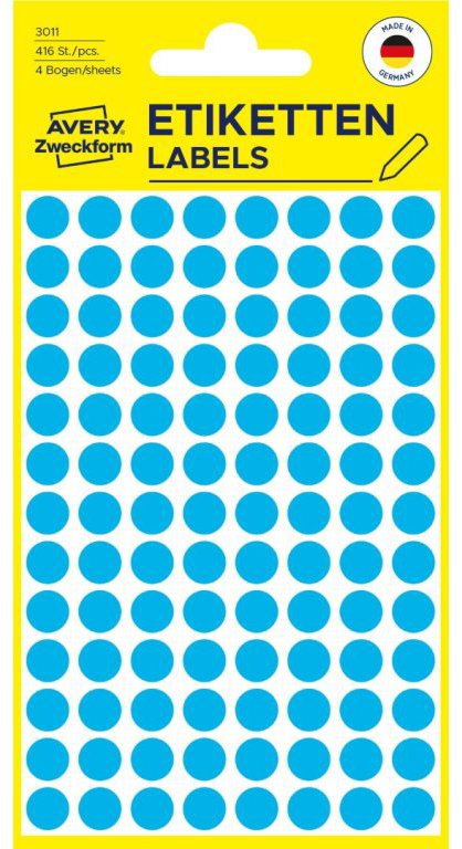 Avery Zweckform 3011 Round Marking Labels - Labels