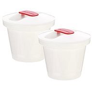 TESCOMA Containers Ideal for Eggs PURITY MicroWave, 2 pcs - Microwave-Safe Dishware