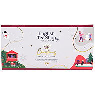 English Tea Shop Christmas tree, 6 figures, 6 pyramids, White Magic - Tea