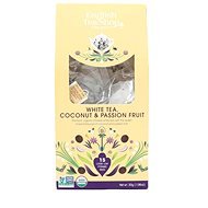 English Tea Shop Paper cathedral, White tea, coconut and passion fruit, 15 pyramids - Tea