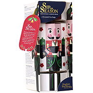English Tea Shop White Nutcracker, 3 Pyramids Loose Tea - Tea