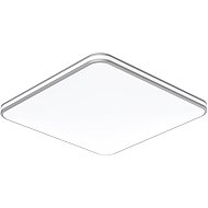 Eurakles Retro New with remote control 55 W, 5850 lm, 3000-6500 K, IP44, 53 × 53 cm, chrome - LED Light