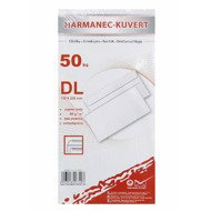 Harmanec-Kuvert Self-adhesive envelope DL (50 pcs) - Envelope