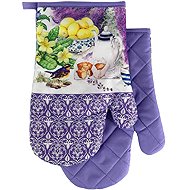 Euromat Kitchen mitt with magnet and loop - Lavender on the table - Oven Mitt