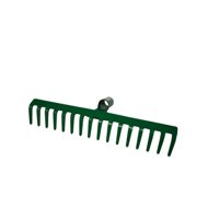 Iron rake 16 teeth, without handle - Rake