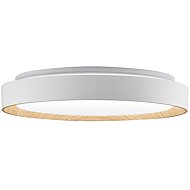 Eurakles LED luminaire White Fog light wood/white 28 W, 3050 lm, 2900-6500 K, diameter 40 × 8,5 cm - LED Light