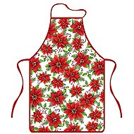 Euromat kitchen apron, Christmas star red - Apron