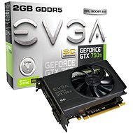 EVGA GeForce GTX750 Tí Superclocked - Grafická karta