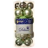EverGreen Sphere x24, Various, diam. 6cm, Pistachio - Christmas Ornaments