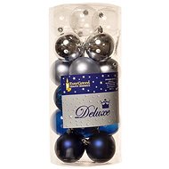 EverGreen Sphere x24, Various, diameter of 6cm, Blue - Christmas Ornaments