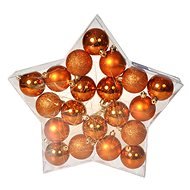 EverGreen® Sphere x 20 pcs, 3 Types, Diameter 6cm, Copper Colour - Christmas Ornaments