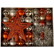 EverGreen® Collection 33-piece LUX, Colour Copper-silver - Christmas Ornaments