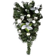 EverGreen® Decorated hinge, height 45 cm, colour white-silver - Christmas Ornaments