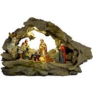 EverGreen® Luminous nativity scene, LED, 31 x 9.5 x 19 cm - Christmas Ornaments