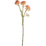 EverGreen Carnation x 3, Height of 60cm, Colour Pink - Artificial Flower
