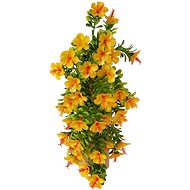 EverGreen Hibiscus Plastic x 5, Height of 40cm, Colour Yellow - Artificial Flower