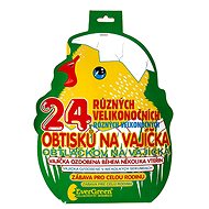 EverGreen Decals for eggs x 24 pcs, colour multicoloured - Decoration