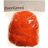 EverGreen Sisal - decoration, 40 g, orange - Easter Decoration