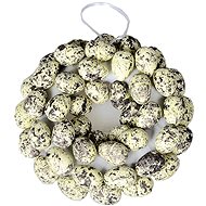 EverGreen Wreath with eggs, diameter 20 cm, multicoloured - Easter Decoration