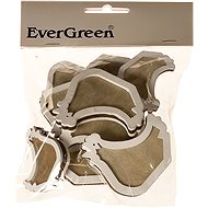 EverGreen Wooden chicken 10 pcs, natural colour - Easter Decoration