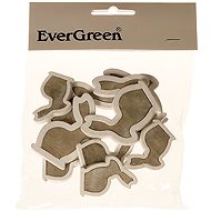 EverGreen Wooden Rabbit 10 pcs, natural colour - Easter Decoration