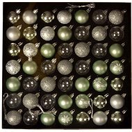 EverGreen® gömbök x 49, LUX, különböző, átmérő 4 cm - Karácsonyi díszítés