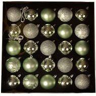 EverGreen® gömbök x 25, LUX, különböző, átmérő 6 cm. - Karácsonyi díszítés