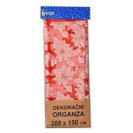 EverGreen® Organza pattern flower, 200x145cm - Christmas Decoration