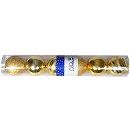 EverGreen® golyók x 6, klasszikus, átmérő 10 cm, Tube - Karácsonyi díszítés