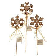 EverGreen set® Wooden snowflake 7 cm, set 11+1 Gratis - Christmas Decoration