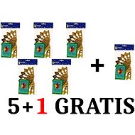 EverGreen set® Ball hanger with holes h. 20 cm - Set of 5 +1 Gratis - Christmas Ornaments
