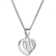 EVOLUTION GROUP 12074.1 crystal zircon AG necklace (AG 925/1000; 2,5g) - Necklace