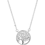 EVOLUTION GROUP 12097.1 crystal zircon AG necklace (AG 925/1000; 2g) - Necklace