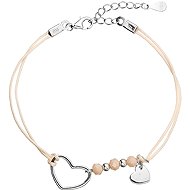 EVOLUTION GROUP 13053.3 lt. orange bracelet AG (AG 925/1000; 1g) - Bracelet