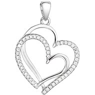 EVOLUTION GROUP 14018.1 crystal zircon AG pendant (AG 925/1000; 1,5g) - Charm