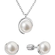 EVOLUTION GROUP 29055.1B set pearl AA 8-8,5mm/7-7,5mm AG (AG 925/1000; 3g) - Jewellery Gift Set