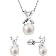 EVOLUTION GROUP 29068.1B set pearl AAA 6/8mm AG (AG 925/1000; 4g) - Jewellery Gift Set