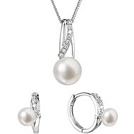 EVOLUTION GROUP 29074.1 set pearl AAA 5/8mm AG (AG 925/1000; 4g) - Jewellery Gift Set