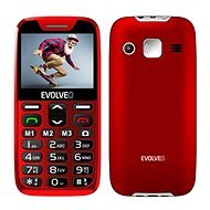 EVOLVEO EasyPhone XD, červeno-strieborný - Mobilný telefón