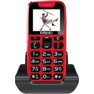 EVOLVEO EasyPhone, červený - Mobilný telefón