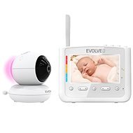 EVOLVEO NL4 Dětská chůvička s nočním světlem a otočnou kamerou - Baby Monitor