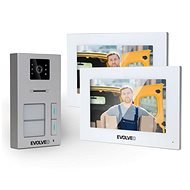 EVOLVEO DoorPhone AP2-2 kabelgebundenes Videotelefon für zwei Wohnungen mit App - Videotelefon