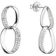 EVOLUTION GROUP 11449.1 zircon ag earrings (AG 925 / 1000; 3 g) - Earrings