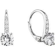 EVOLUTION GROUP 11450.1 zircon ag earrings 6 mm (AG 925 / 1000; 1,5 g) - Earrings