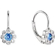 EVOLUTION GROUP 11476.3 aqua zircon ag earrings (AG 925 / 1000; 1 g) - Earrings