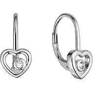 EVOLUTION GROUP 11514.1 crystal zircon ag earrings (AG 925 / 1000; 1,8 g) - Earrings