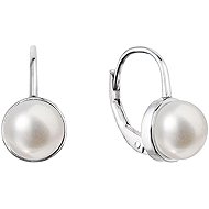 EVOLUTION GROUP 21079.1 white earrings pearl A 7,5-8 mm ag (AG 925 / 1000; 2 g) - Earrings